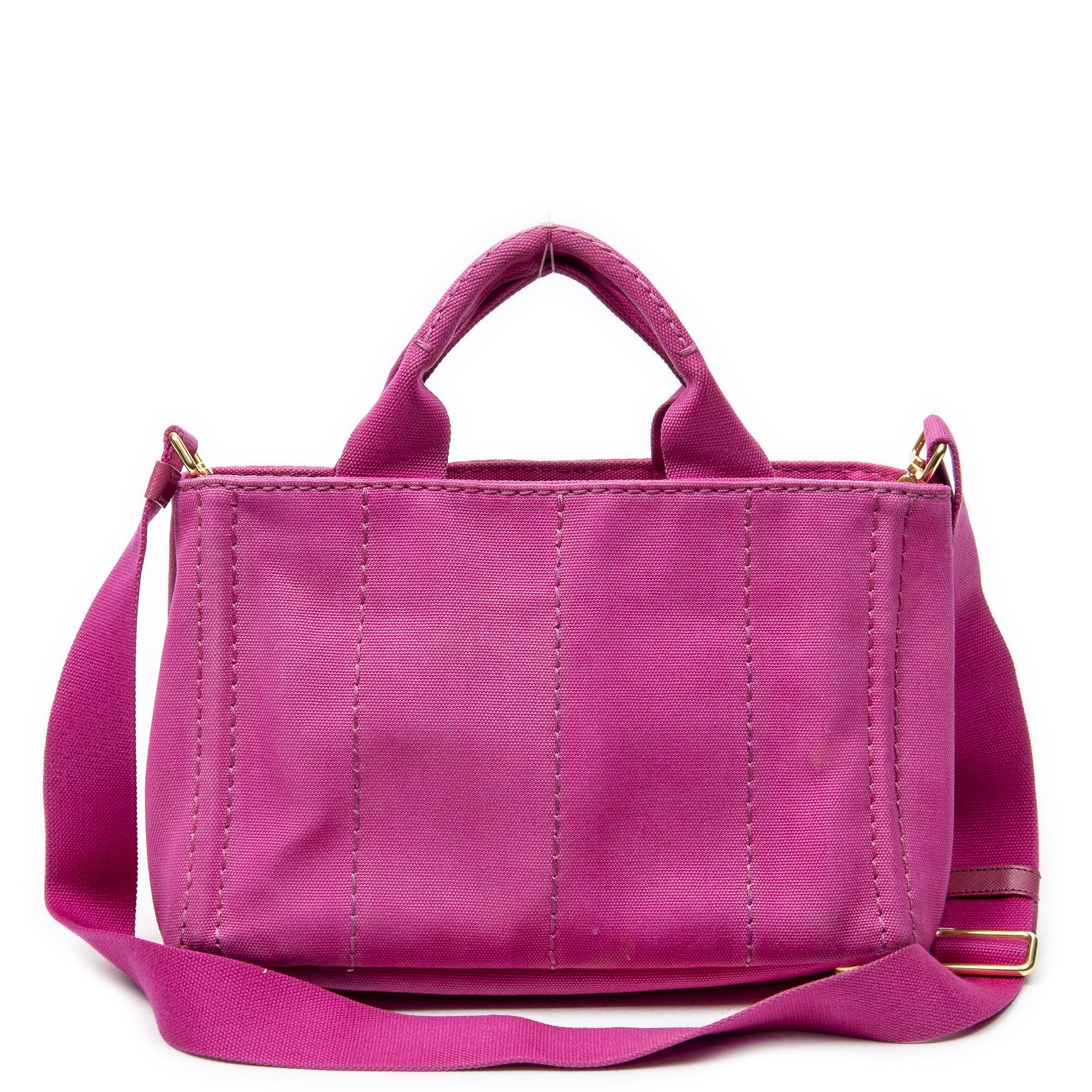 Prada Small Canapa Tote Size ONE SIZE - 5 Thumbnail