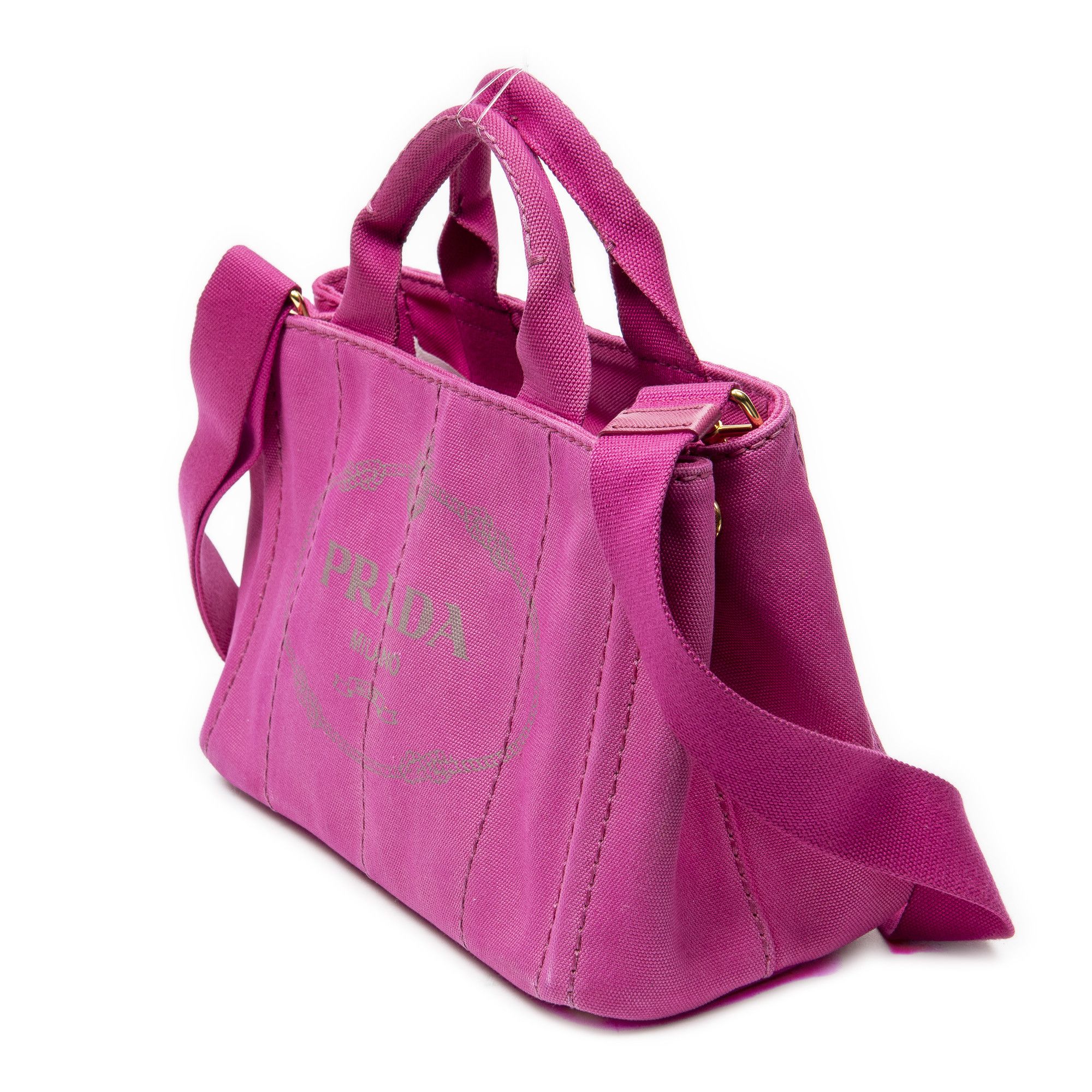 Prada Small Canapa Tote Size ONE SIZE - 2 Thumbnail