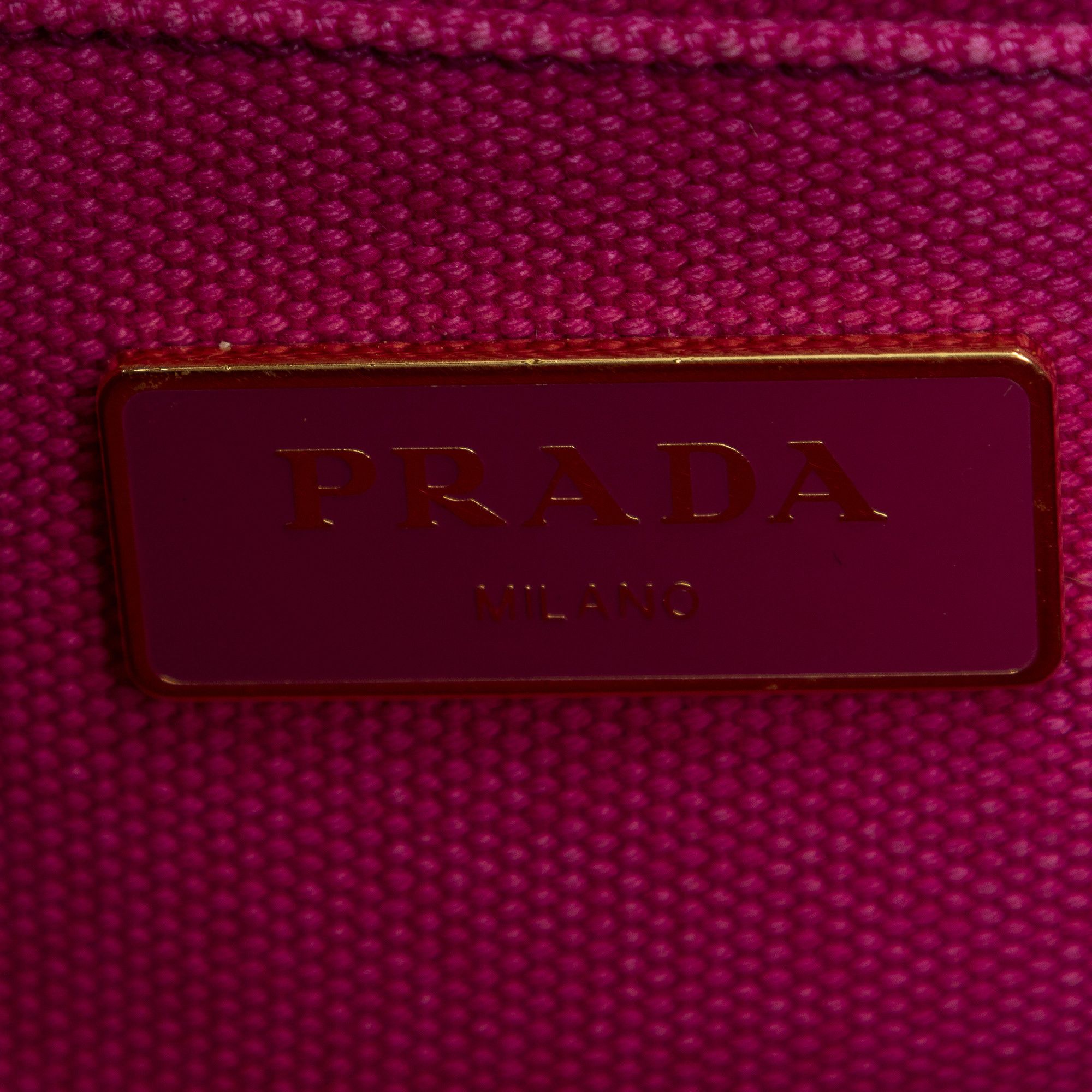 Prada Small Canapa Tote Size ONE SIZE - 10 Thumbnail
