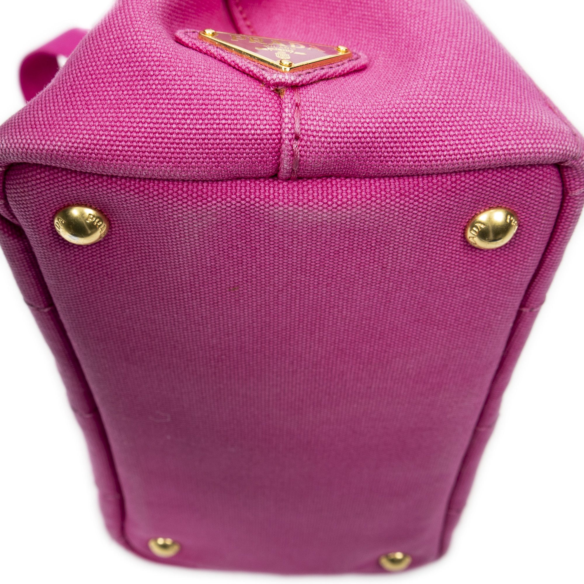 Prada Small Canapa Tote Size ONE SIZE - 8 Thumbnail