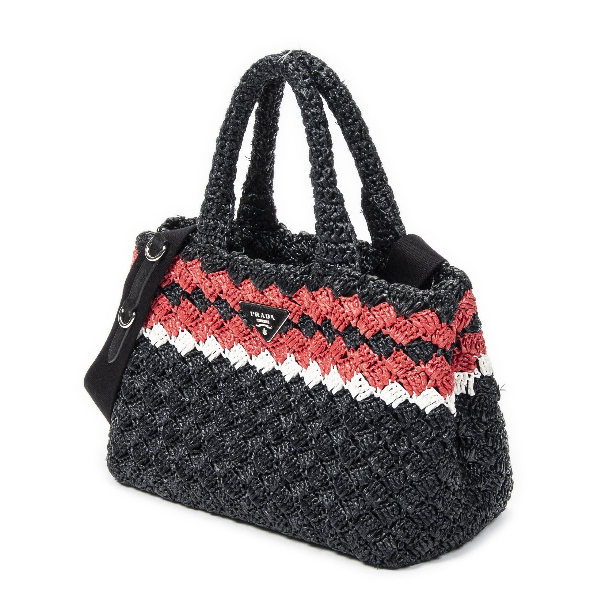 Prada Small Canapa Tote Size ONE SIZE - 2 Thumbnail