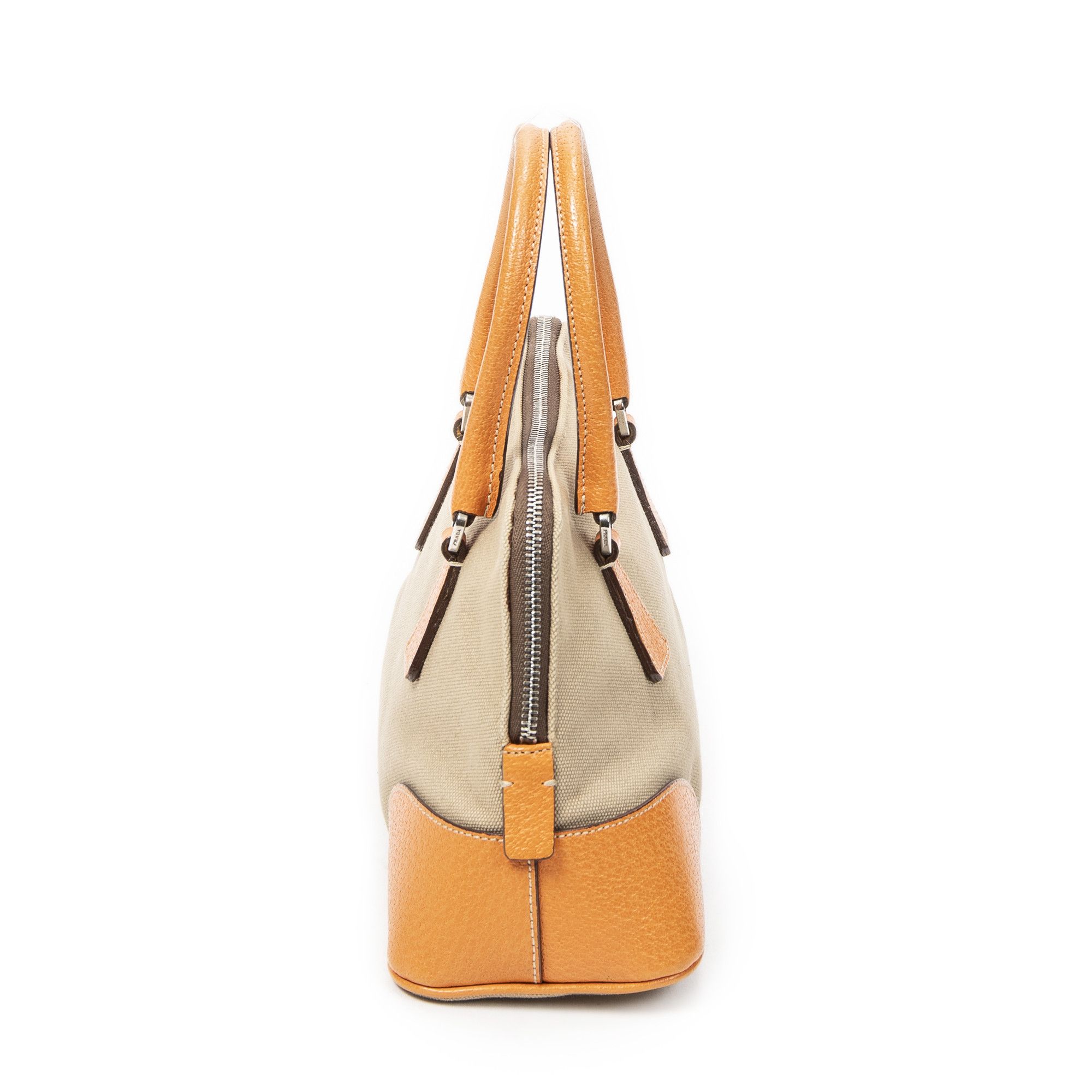Prada Small Cinghiale Canapa Dome Tote Size ONE SIZE - 4 Thumbnail