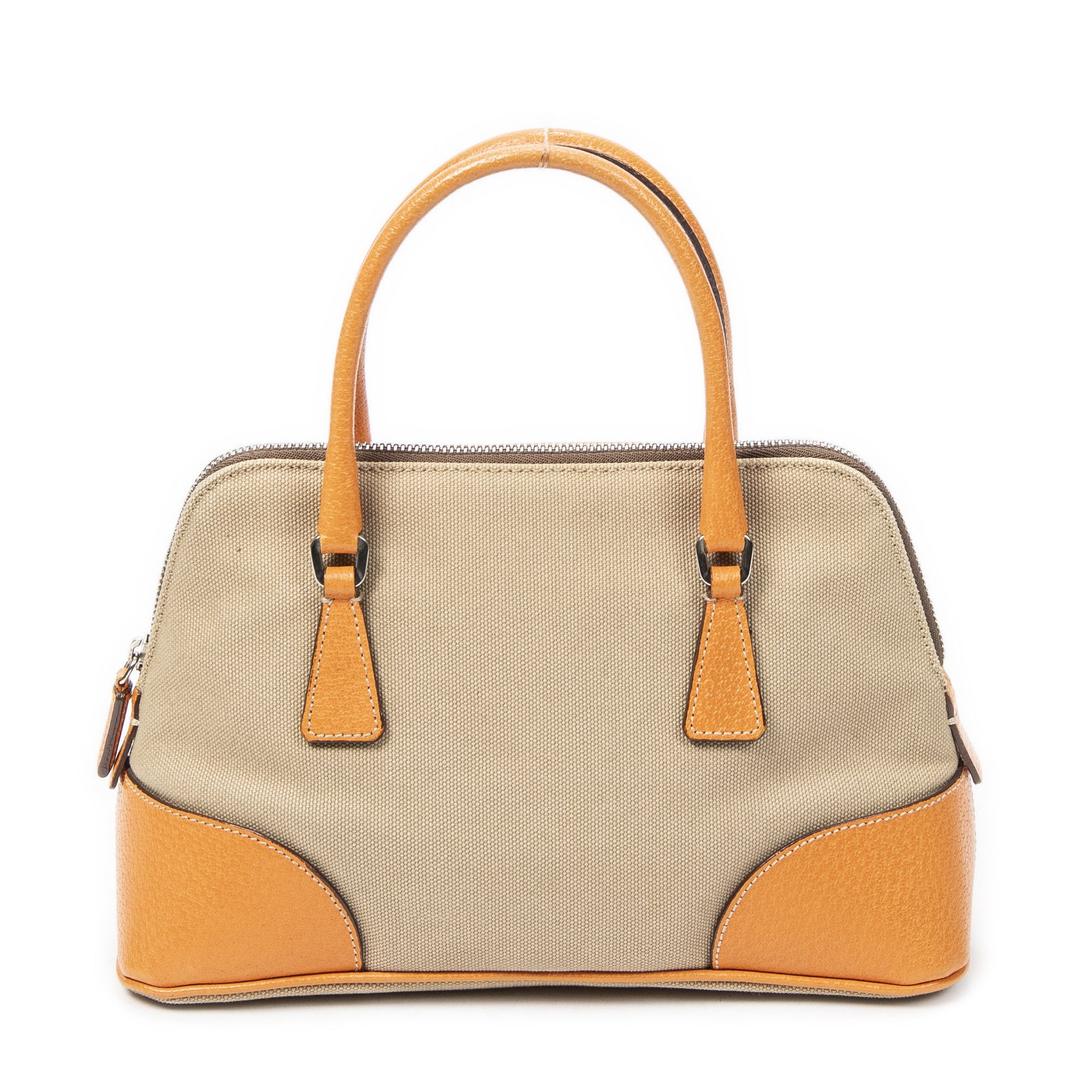 Prada Small Cinghiale Canapa Dome Tote Size ONE SIZE - 5 Thumbnail
