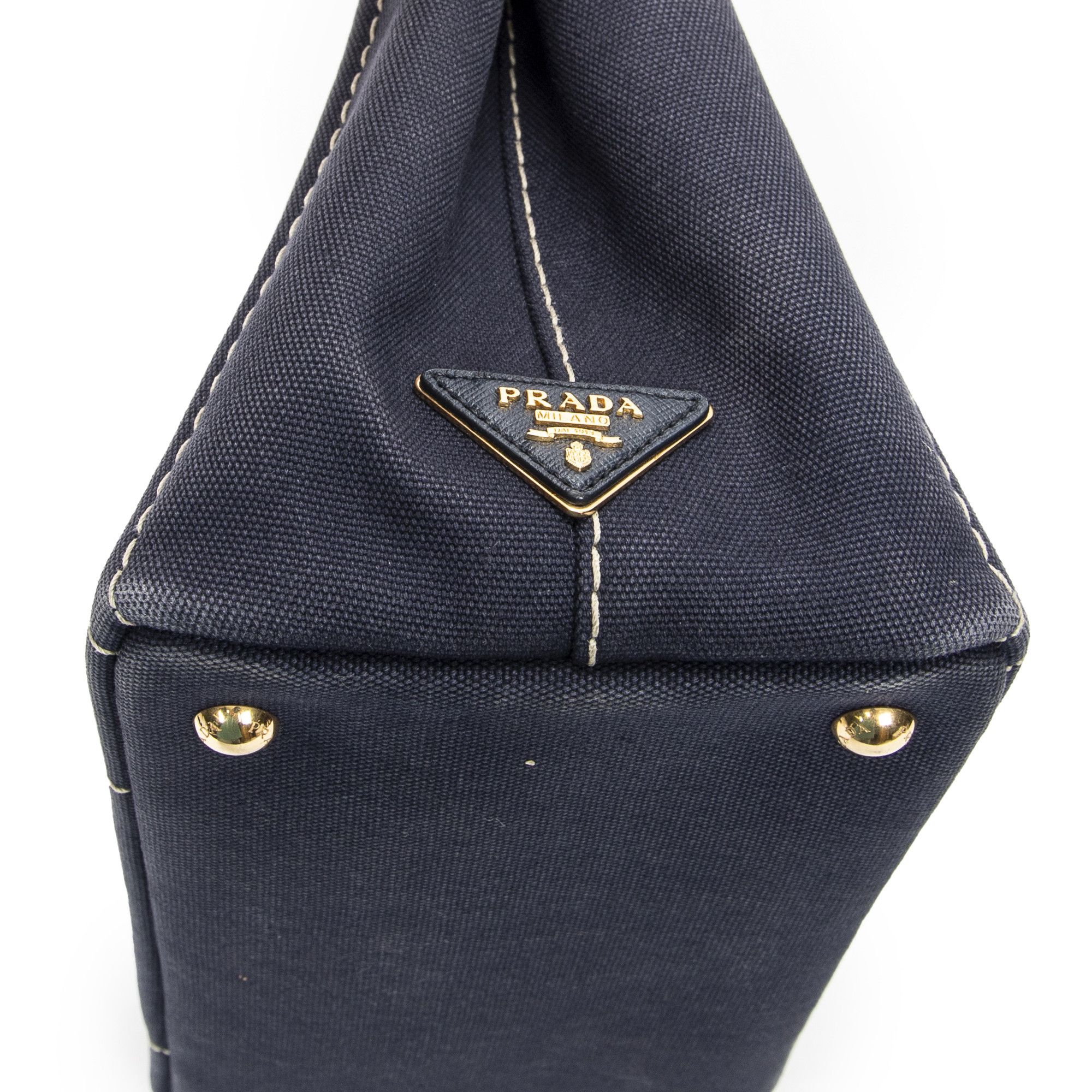 Prada Small Canapa Tote Size ONE SIZE - 7 Thumbnail