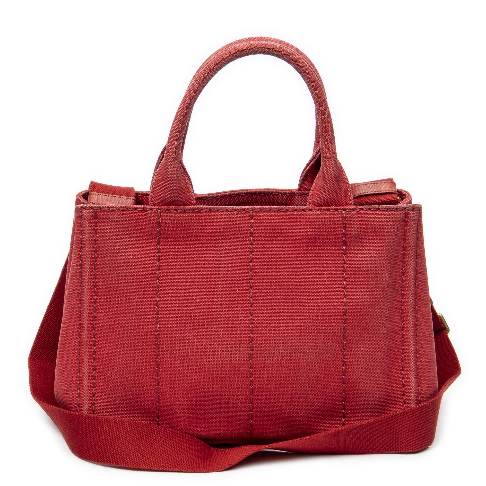 Prada Small Canapa Tote Size ONE SIZE - 5 Thumbnail