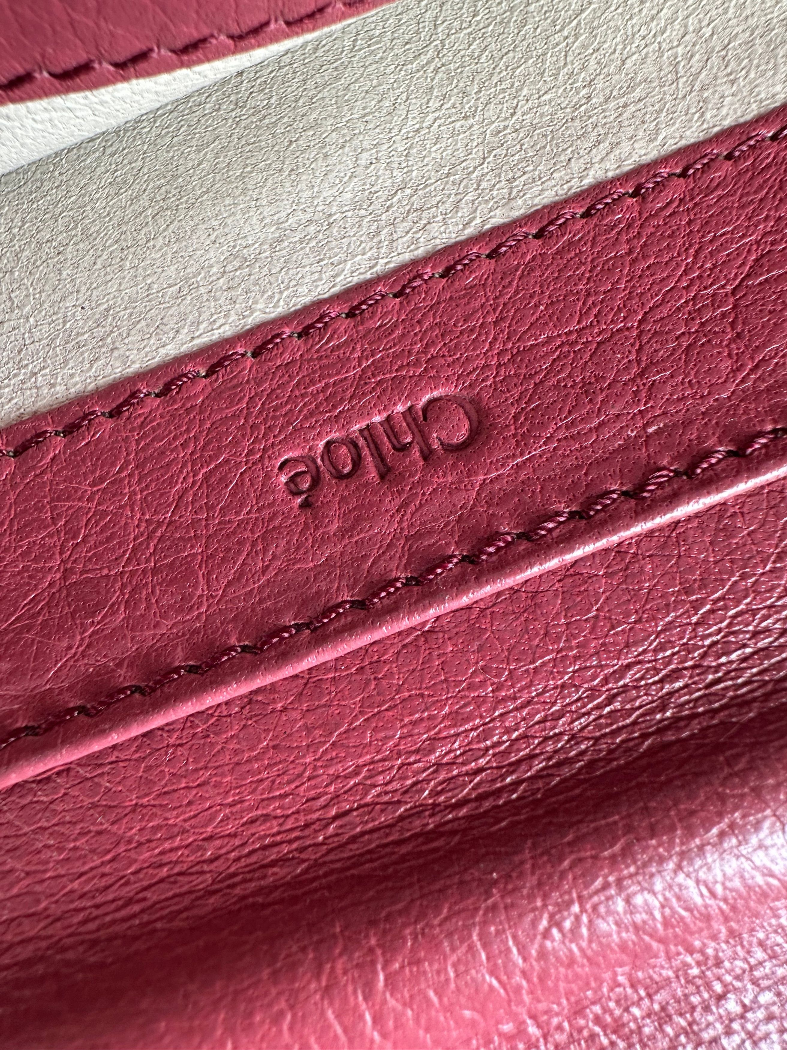 Chloe Vintage Chloé Paddington Wallet Red Leather Size ONE SIZE - 6 Thumbnail
