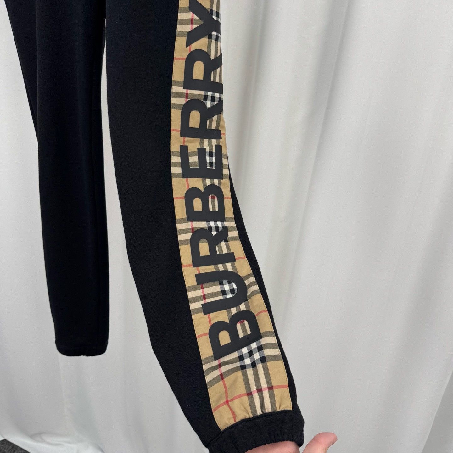 Burberry Burberry Check Letter Casual Pants Size 22" - 4 Thumbnail