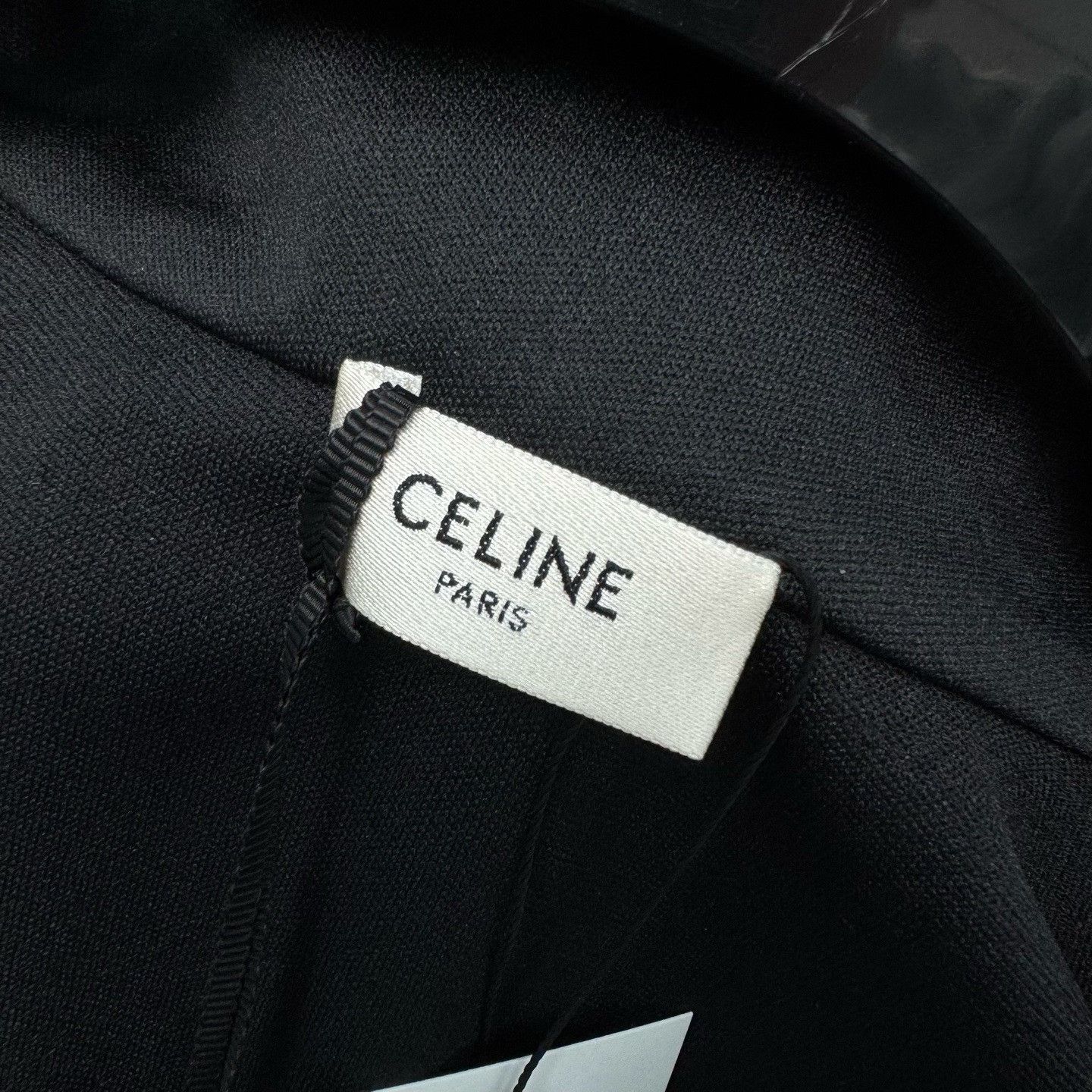 Celine Celine Black Scales Triomphe Embroidery Jacket Size XS / US 0-2 / IT 36-38 - 6 Thumbnail