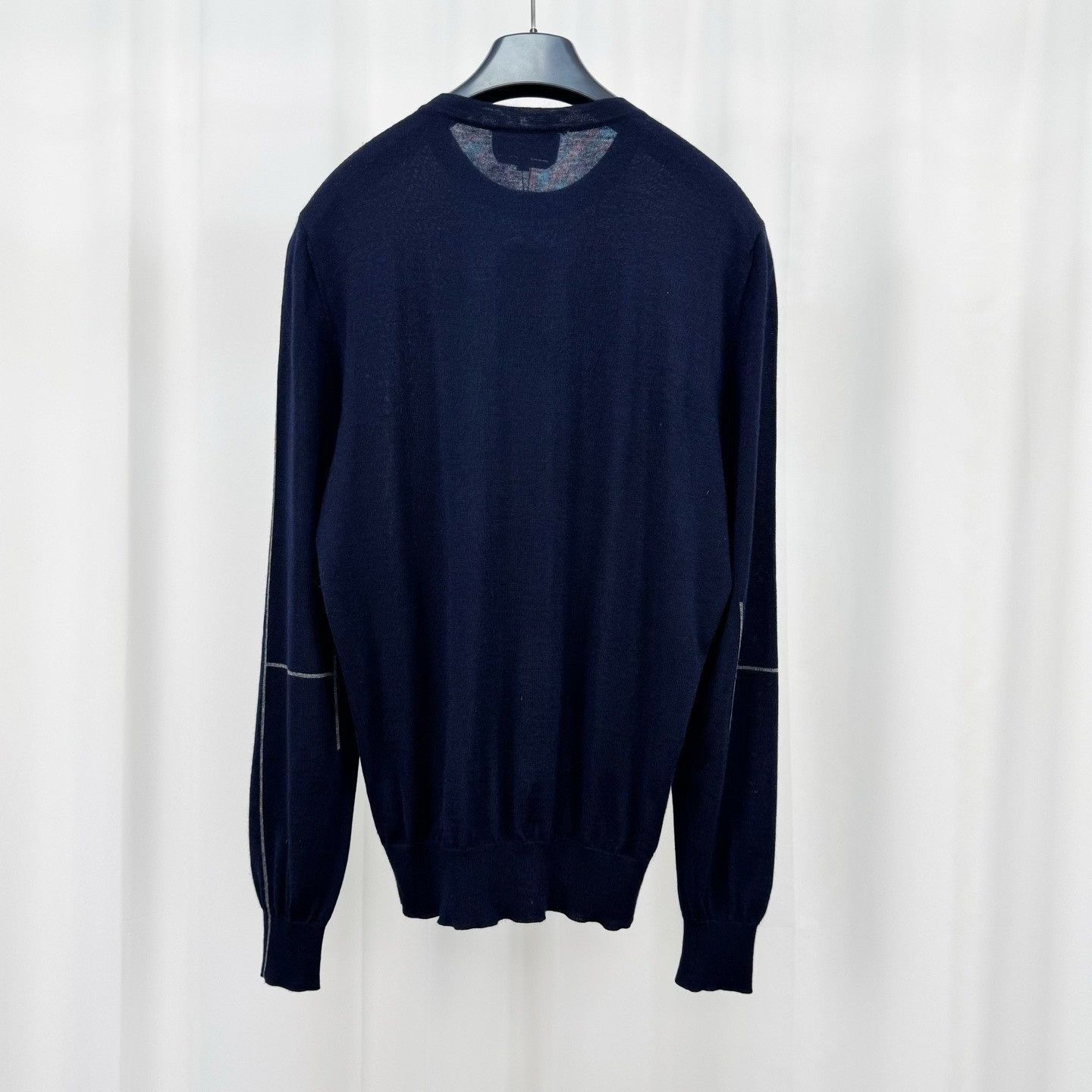 Hermes Hermes H Embroidered Cashmere Long Sleeve Size S / US 4 / IT 40 - 2 Thumbnail