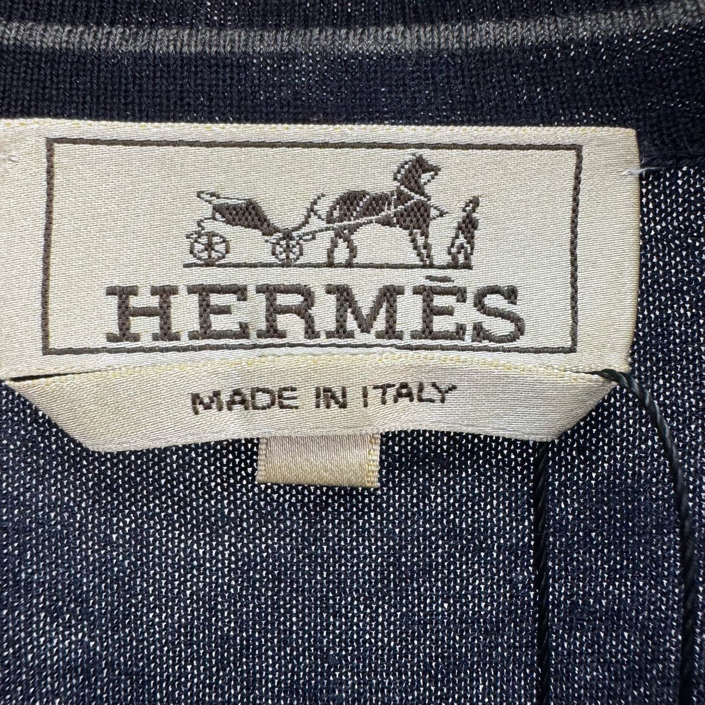 Hermes Hermes H Embroidered Cashmere Long Sleeve Size S / US 4 / IT 40 - 5 Thumbnail