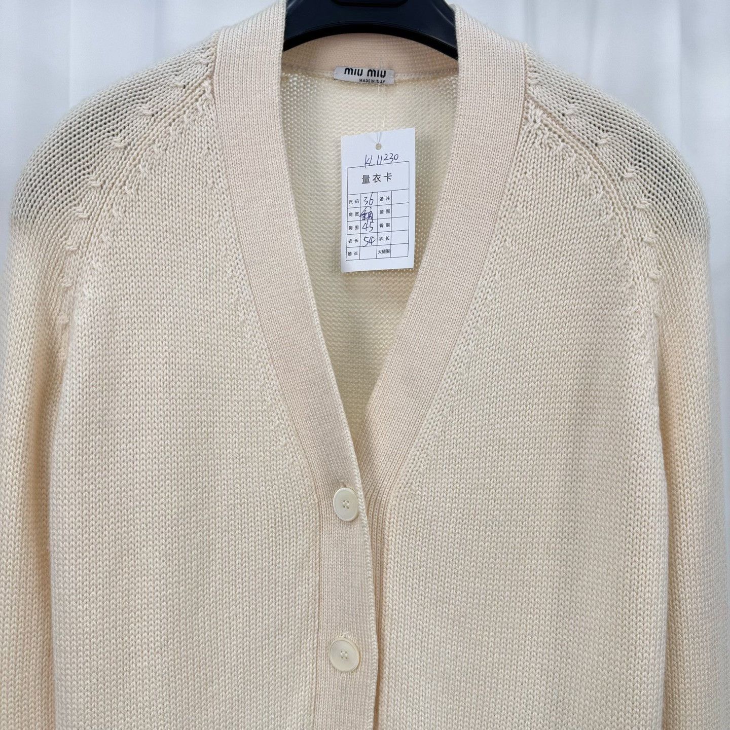 Miu Miu Miu Miu Wool Knit Cardigan Size XS / US 0-2 / IT 36-38 - 3 Thumbnail