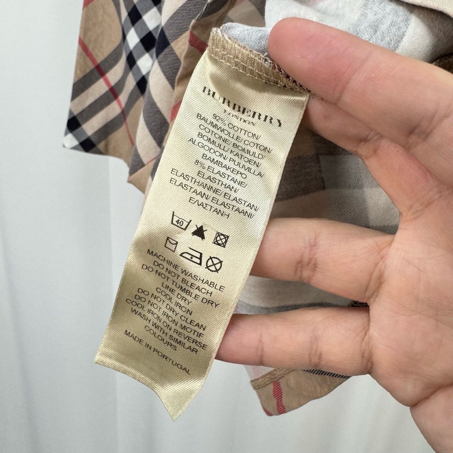 Burberry Burberry Classic Check Long-Sleeve Size M / US 6-8 / IT 42-44 - 6 Thumbnail