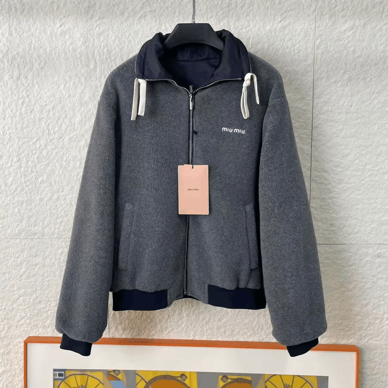Miu Miu Miumiu Reversible Fleece Jacket Size XS / US 0-2 / IT 36-38 - 3 Thumbnail