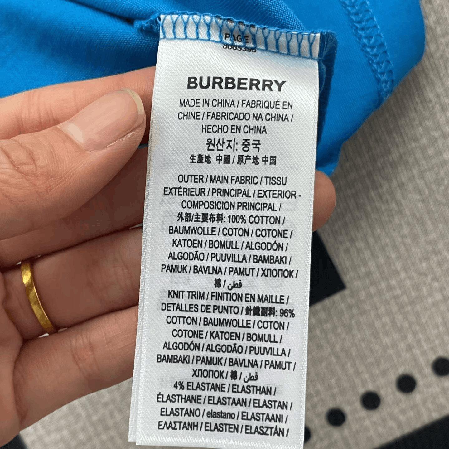 Burberry Burberry Chest Letter Short-Sleeve Size XS / US 0-2 / IT 36-38 - 4 Thumbnail