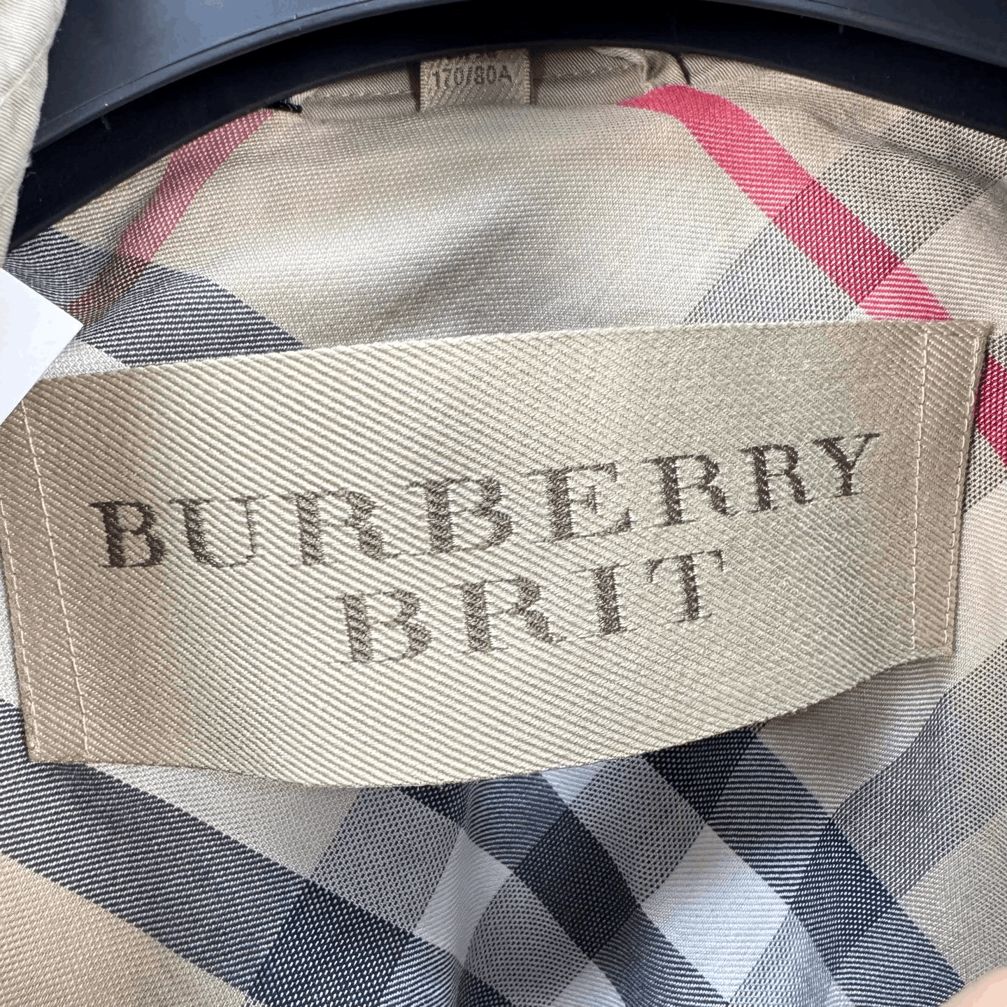 Burberry Burberry Check Trench Coat Silver Buckle Size XXS / US 00 / IT 34 - 5 Thumbnail