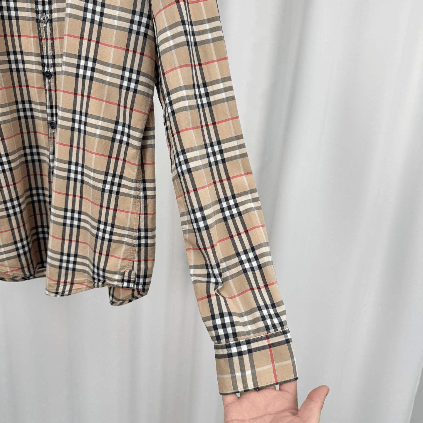 Burberry Burberry Classic Check Long-Sleeve Shirt Size S / US 4 / IT 40 - 4 Thumbnail