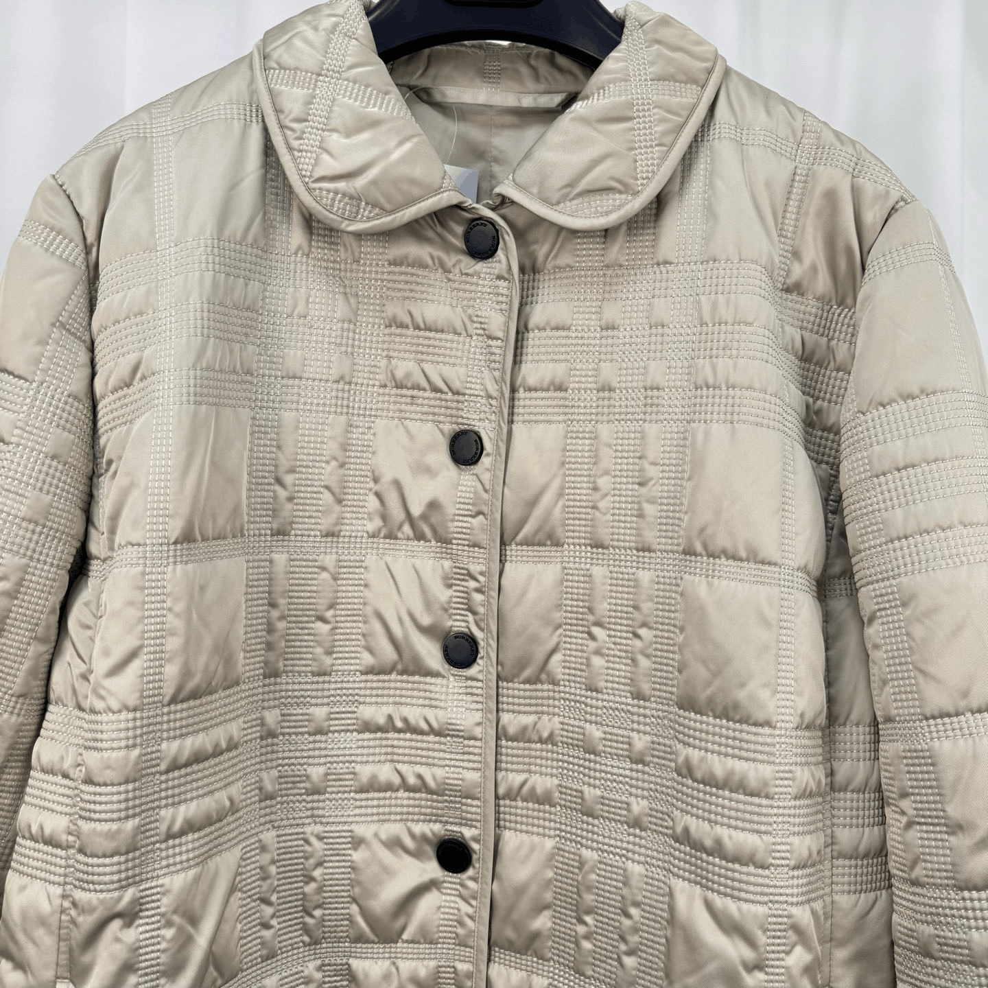 Burberry Burberry Check Embossed Cotton Jacket Size S / US 4 / IT 40 - 3 Thumbnail