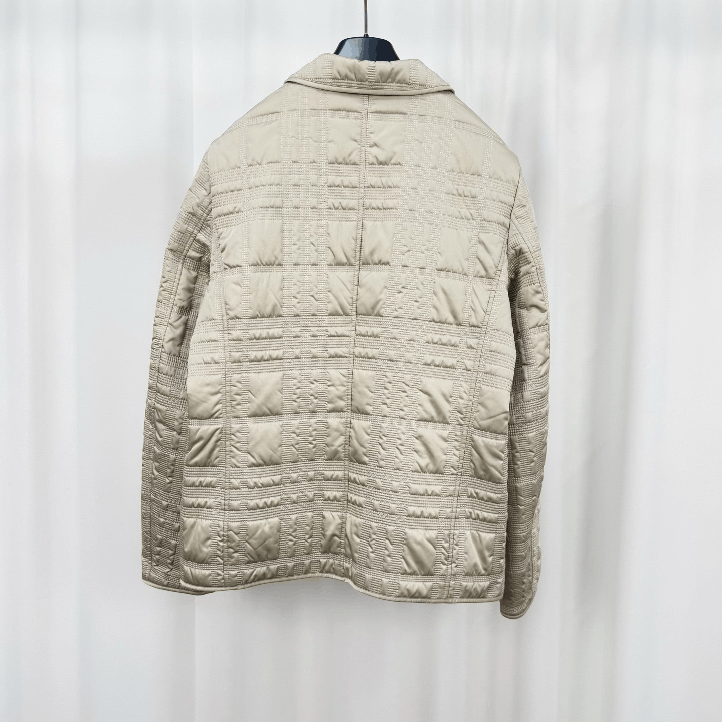 Burberry Burberry Check Embossed Cotton Jacket Size S / US 4 / IT 40 - 2 Thumbnail