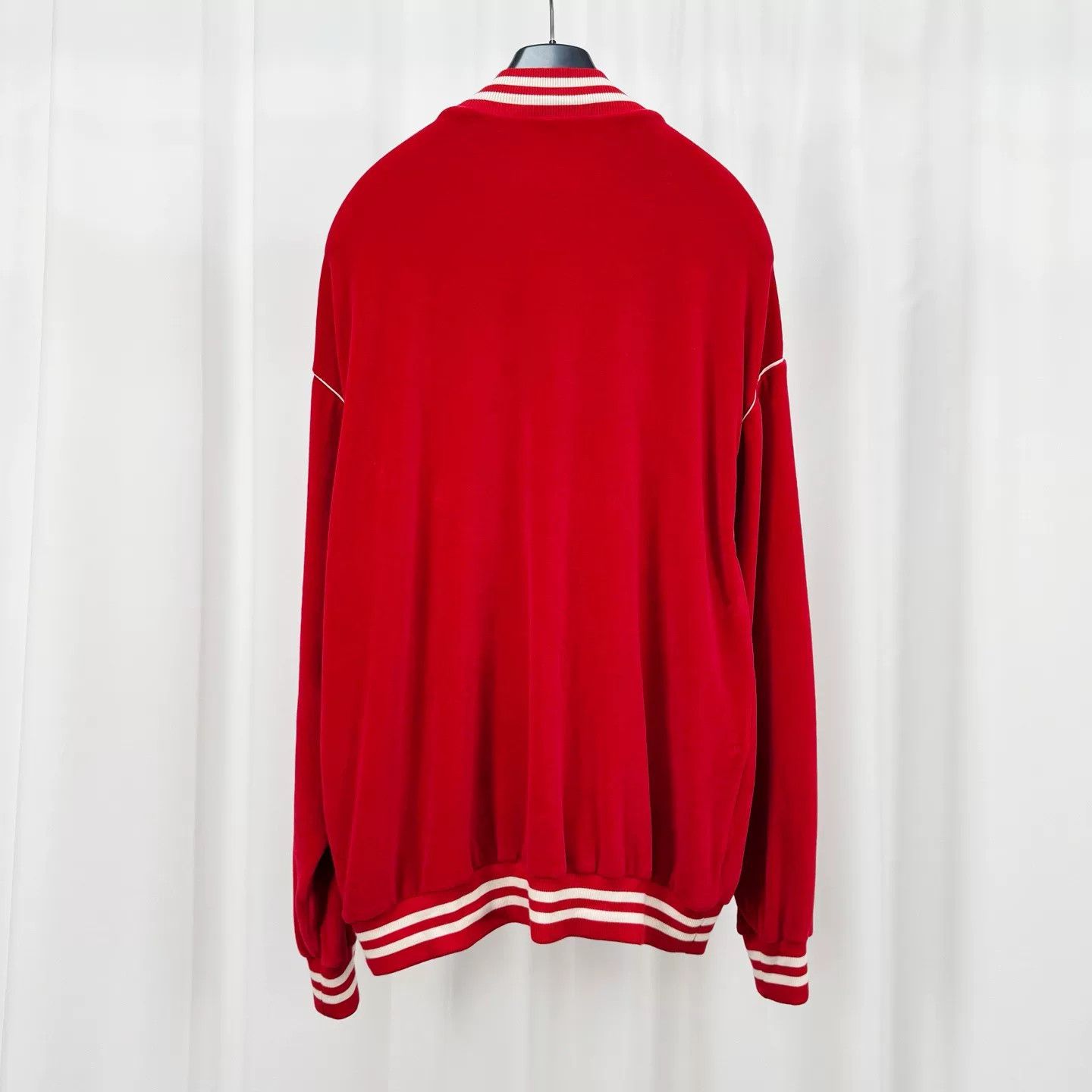 Celine Celine Embroidered Triomphe Velvet Zip Jacket Size L / US 10 / IT 46 - 2 Thumbnail