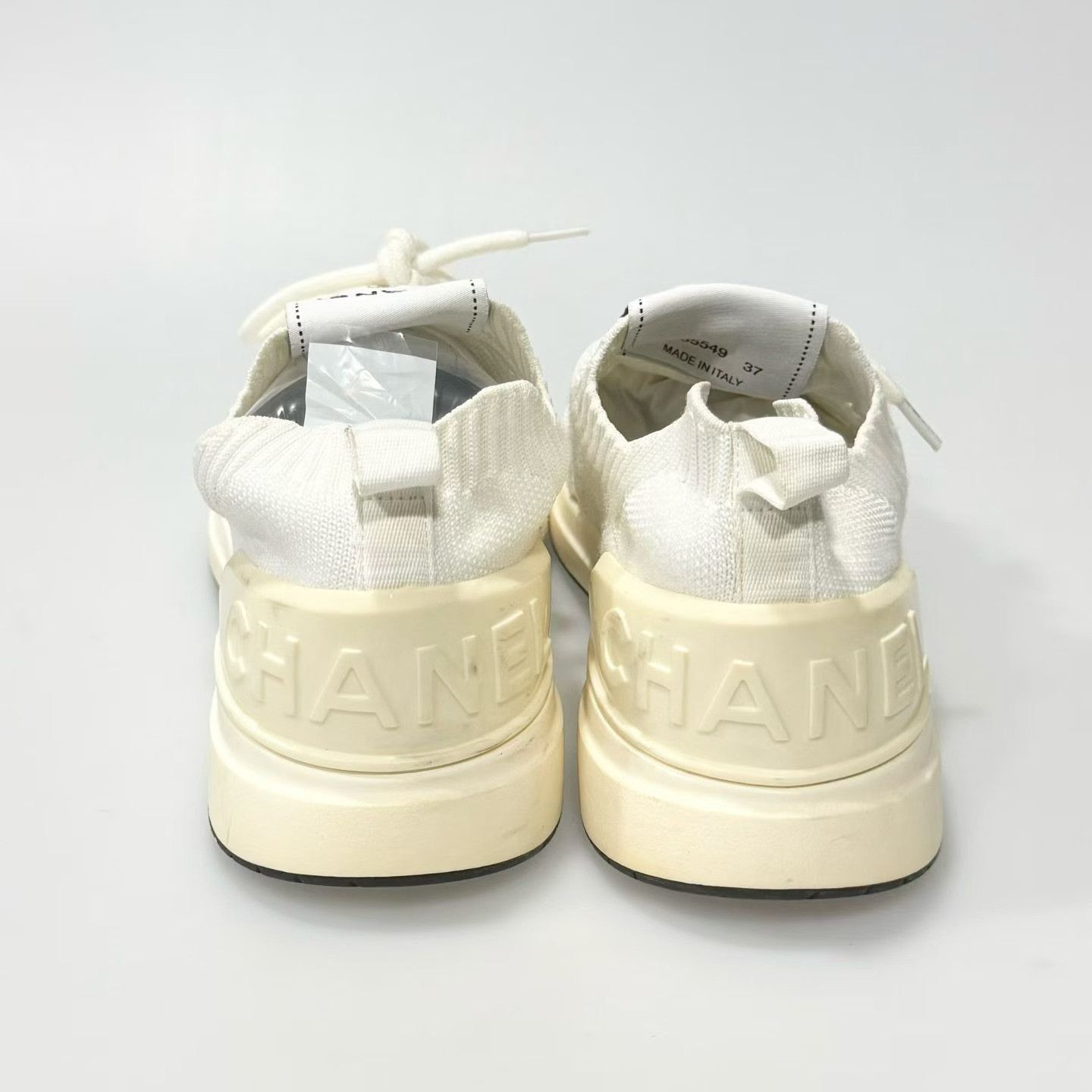Chanel Chanel White Woven Casual Shoes Size US 6 / IT 36 - 5 Thumbnail