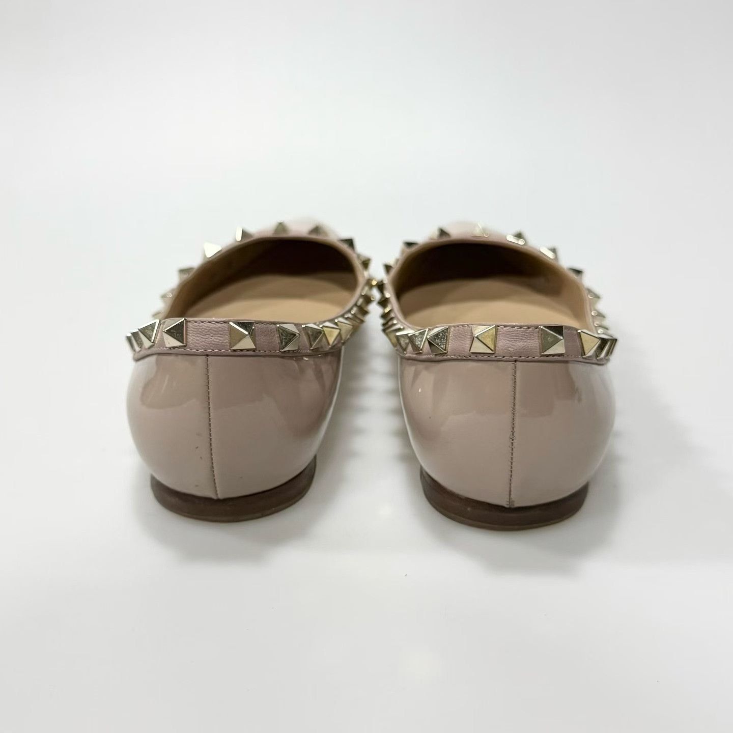 Valentino Valentino Nude Stud Low-Heel Shoes Size US 5.5 / IT 35.5 - 5 Thumbnail