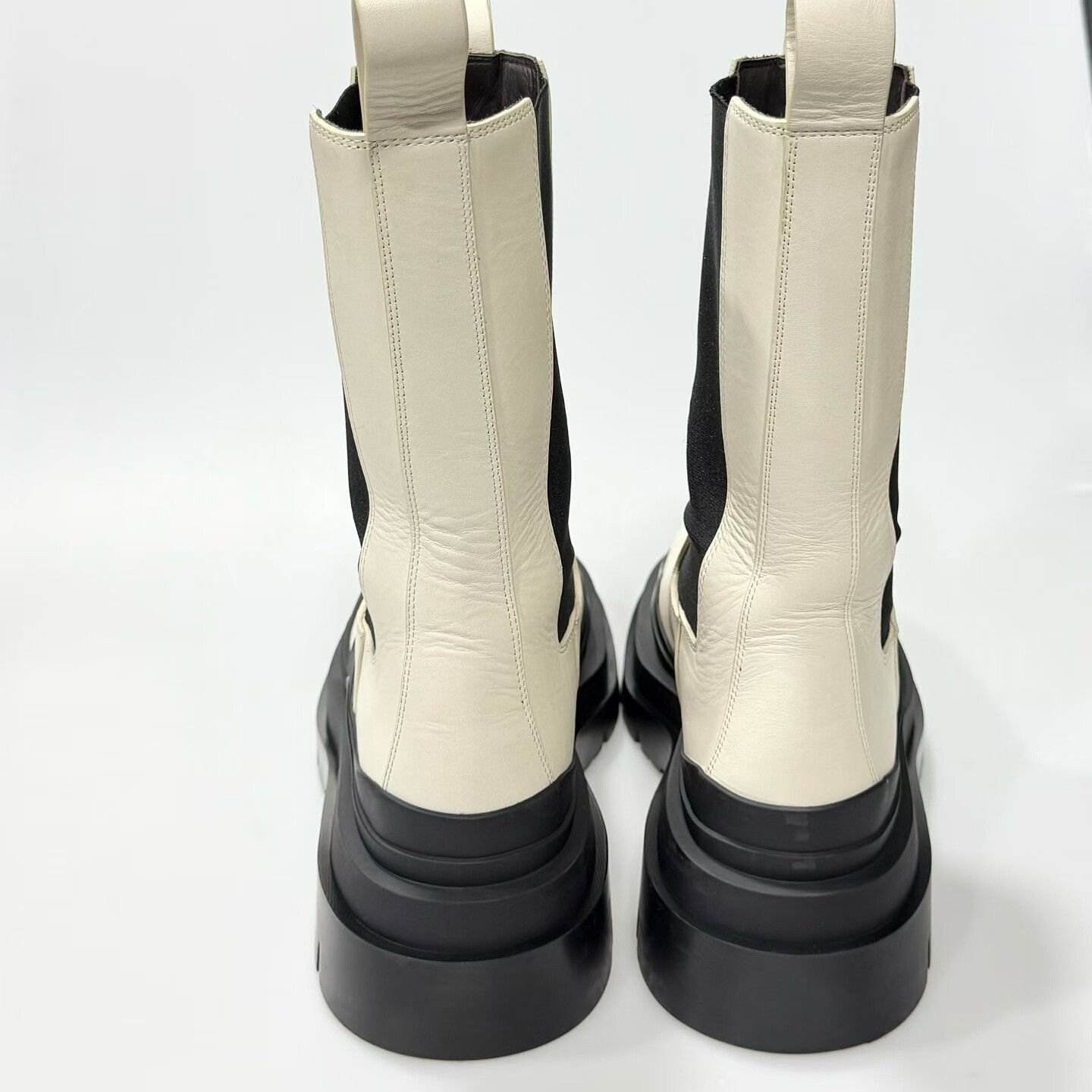 Bottega Veneta Bottega Veneta Beige Platform Mid-Calf Boots Size US 6 / IT 36 - 5 Thumbnail