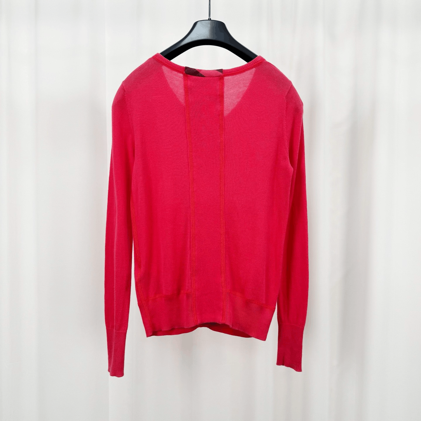 Burberry Burberry Check Knit Cardigan Size XS / US 0-2 / IT 36-38 - 2 Thumbnail