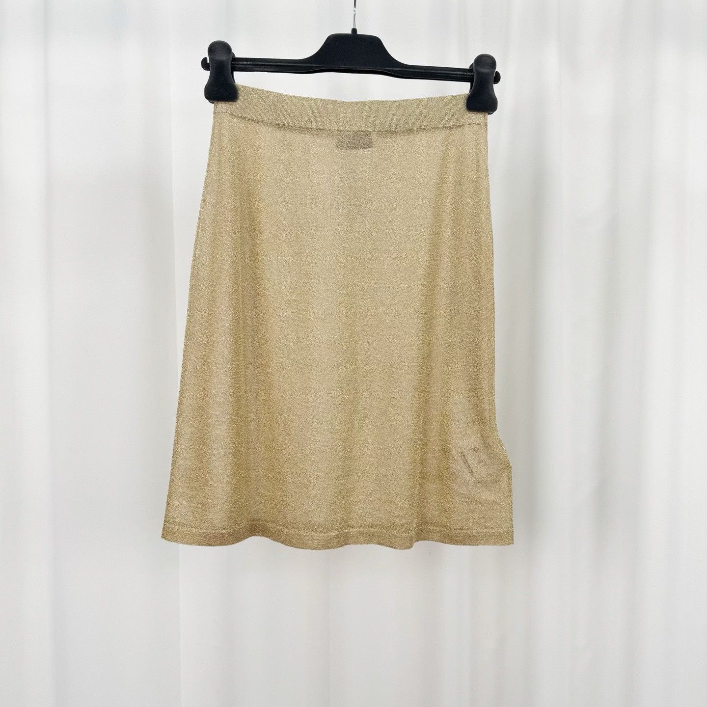 Miu Miu Miu Miu Embroidered Gold Thread Skirt Size 40" / US 18 - 2 Thumbnail