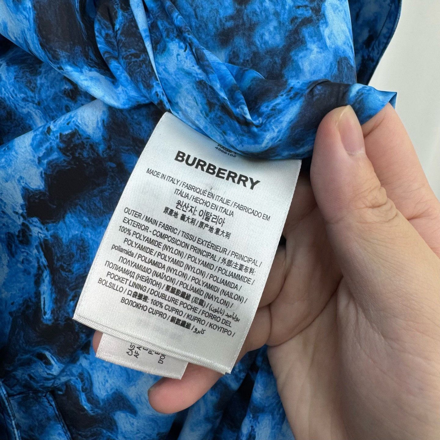 Burberry Burberry Tie-Dye Trench Coat Check Lining Size XXS / US 00 / IT 34 - 6 Thumbnail