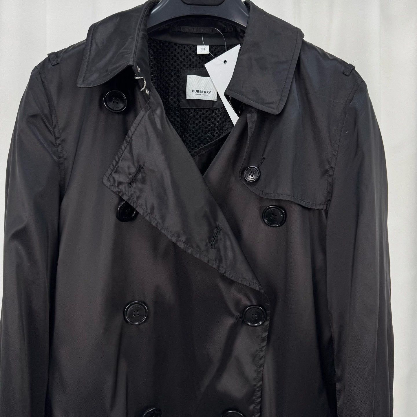 Burberry Burberry Nylon Double-Breasted Trench Coat Size XS / US 0-2 / IT 36-38 - 3 Thumbnail