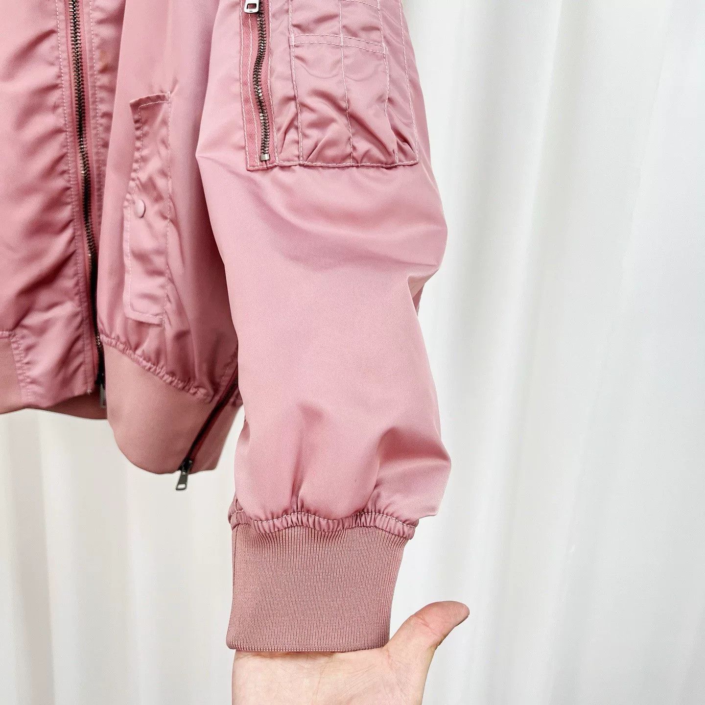Valentino Valentino Print Letter Aviator Zip Jacket Size L / US 10 / IT 46 - 4 Thumbnail