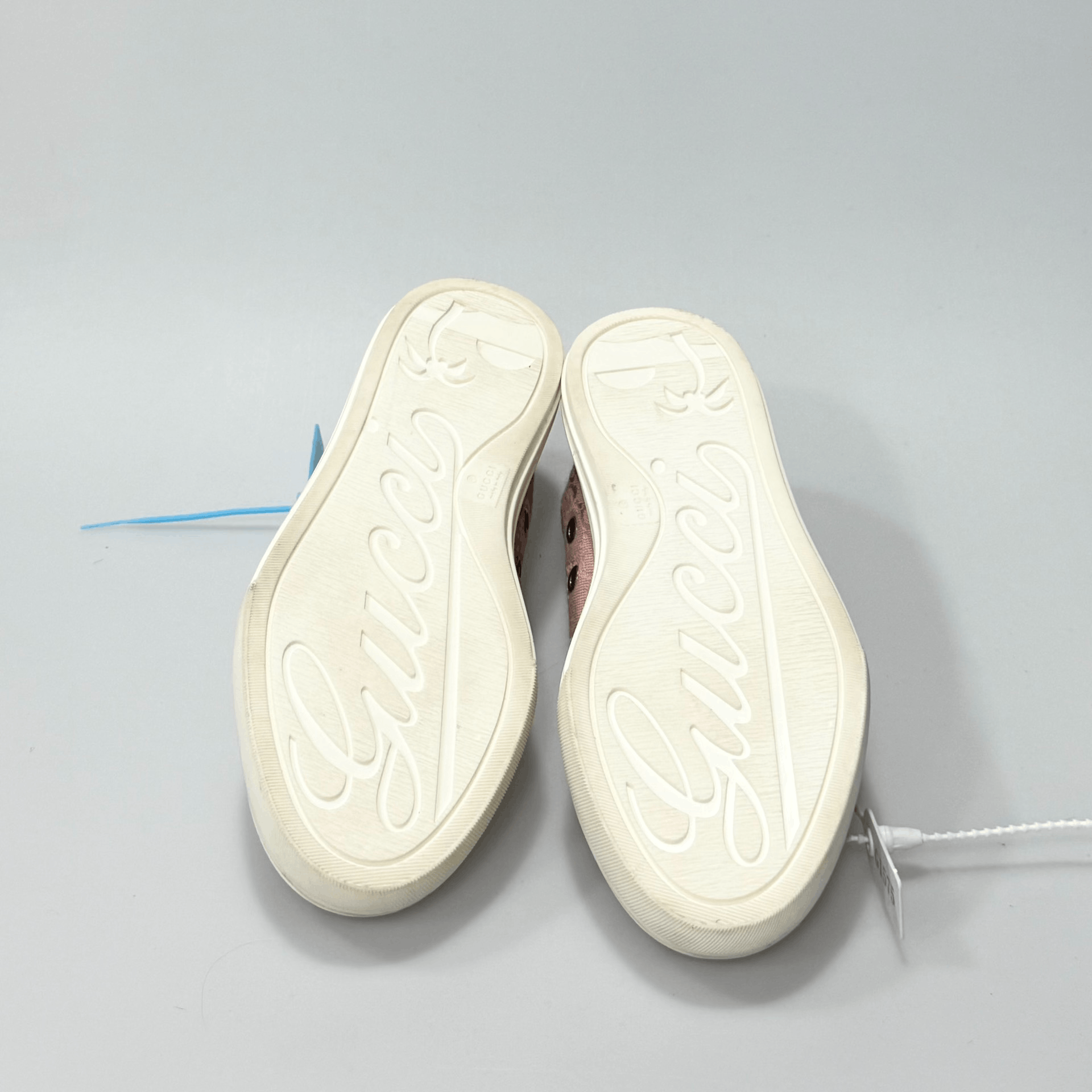 Gucci Gucci Pink Monogram Sneakers Size US 4 / IT 34 - 4 Thumbnail