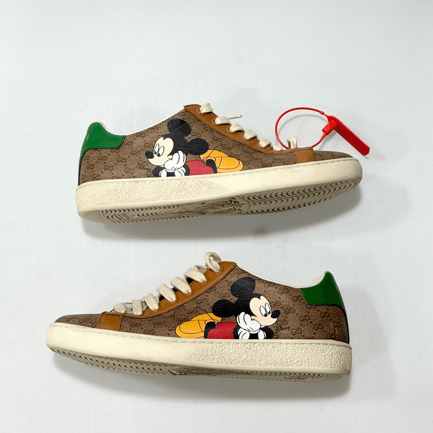 Gucci Gucci Mickey Mouse Double G Print Casual Shoes Size US 5 / IT 35 - 5 Thumbnail