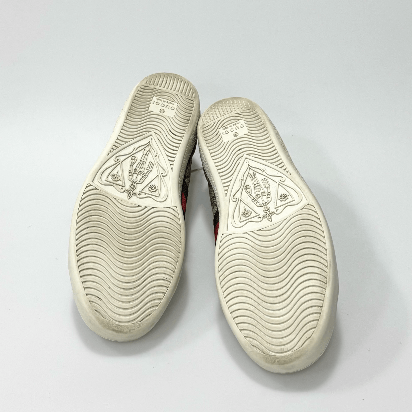 Gucci Gucci Classic Double G Print Shoes Size US 4.5 / IT 34.5 - 6 Thumbnail