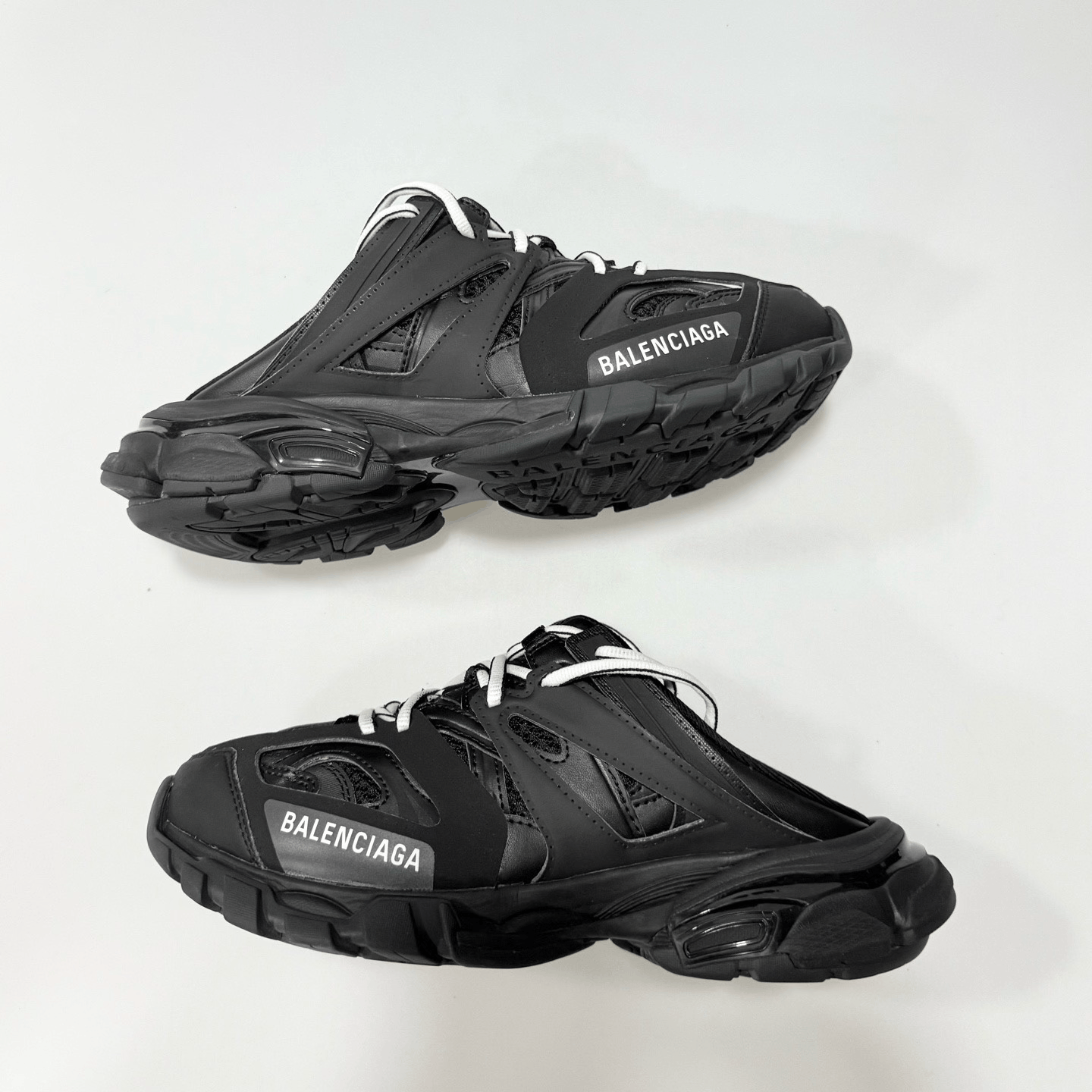 Balenciaga Balenciaga Track Black Mules Size US 5 / IT 35 - 2 Thumbnail
