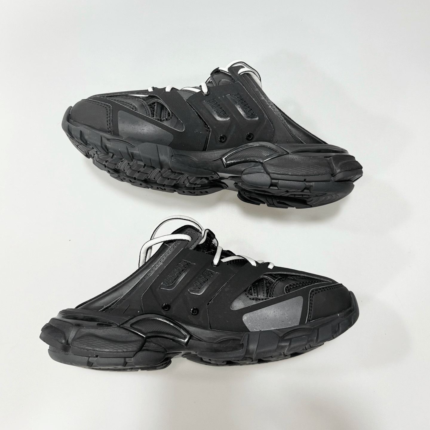 Balenciaga Balenciaga Track Black Mules Size US 5 / IT 35 - 3 Thumbnail
