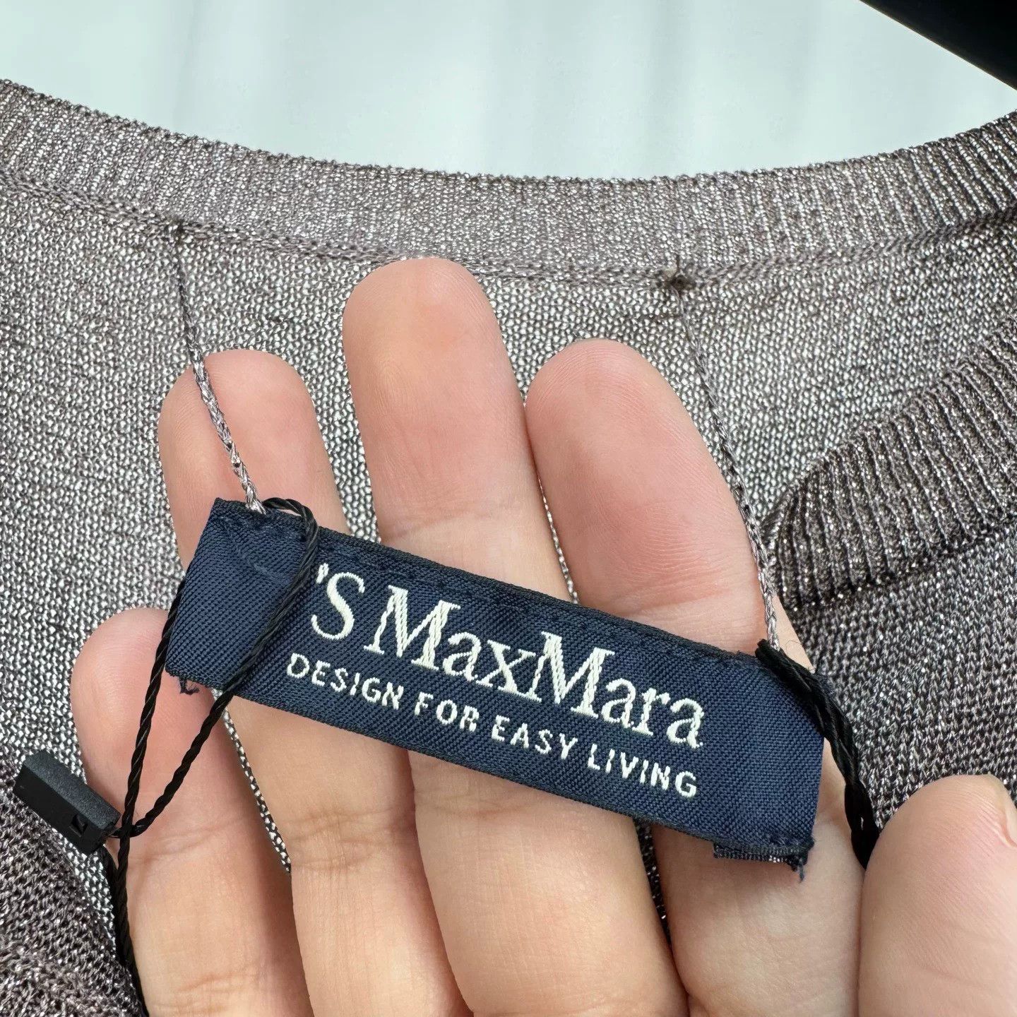 Max Mara Maxmara Gradient Glitter Knit Top Size M / US 6-8 / IT 42-44 - 6 Thumbnail