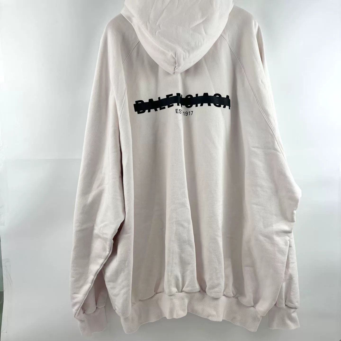 Balenciaga Balenciaga Light Pink Hoodie Size M / US 6-8 / IT 42-44 - 2 Thumbnail