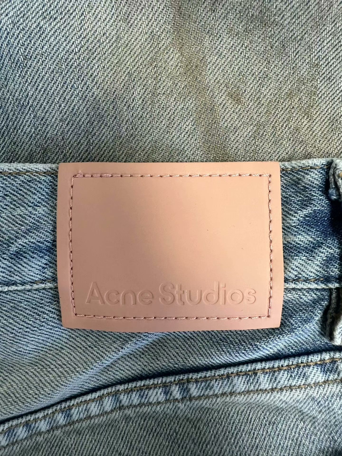 Acne Studios Acne Ripped Detail Cotton Jeans Size 25" / US 0 / IT 36 - 3 Thumbnail