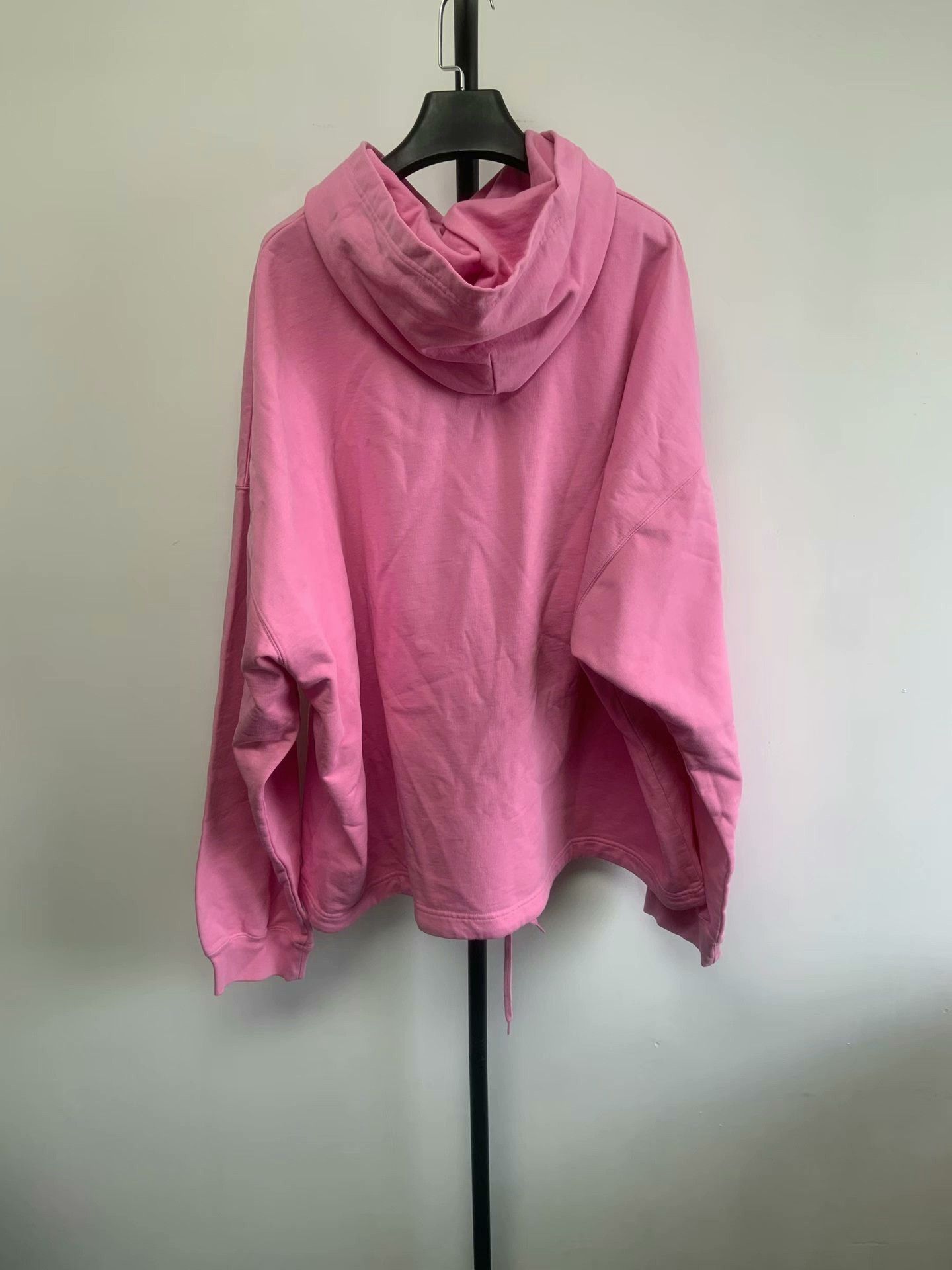 Balenciaga Balenciaga Geometric Pattern Hooded Oversized Sweatshirt Size S / US 4 / IT 40 - 2 Thumbnail