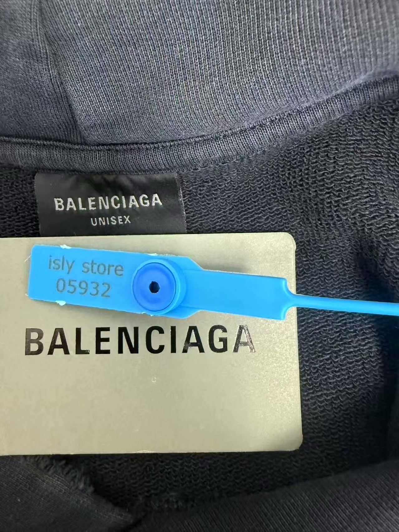 Balenciaga Balenciaga Solid Zip-Up Hooded Sweatshirt Size XS / US 0-2 / IT 36-38 - 4 Thumbnail