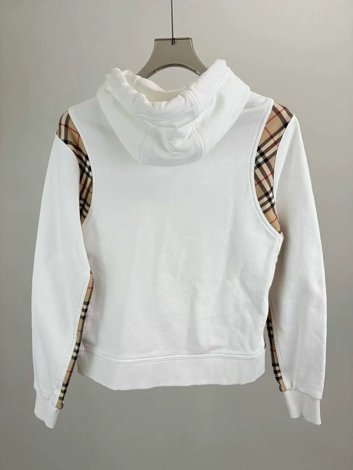 Burberry Burberry Classic Check Panel Hoodie Size XS / US 0-2 / IT 36-38 - 2 Thumbnail