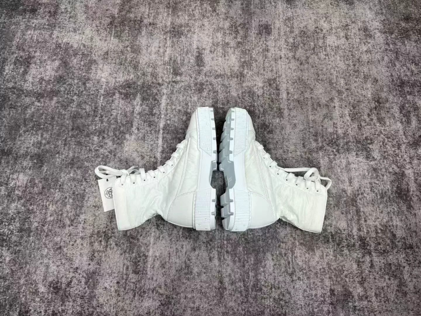 Hermes HERMES White High-Top Snow Boots Size US 4.5 / IT 34.5 - 5 Thumbnail