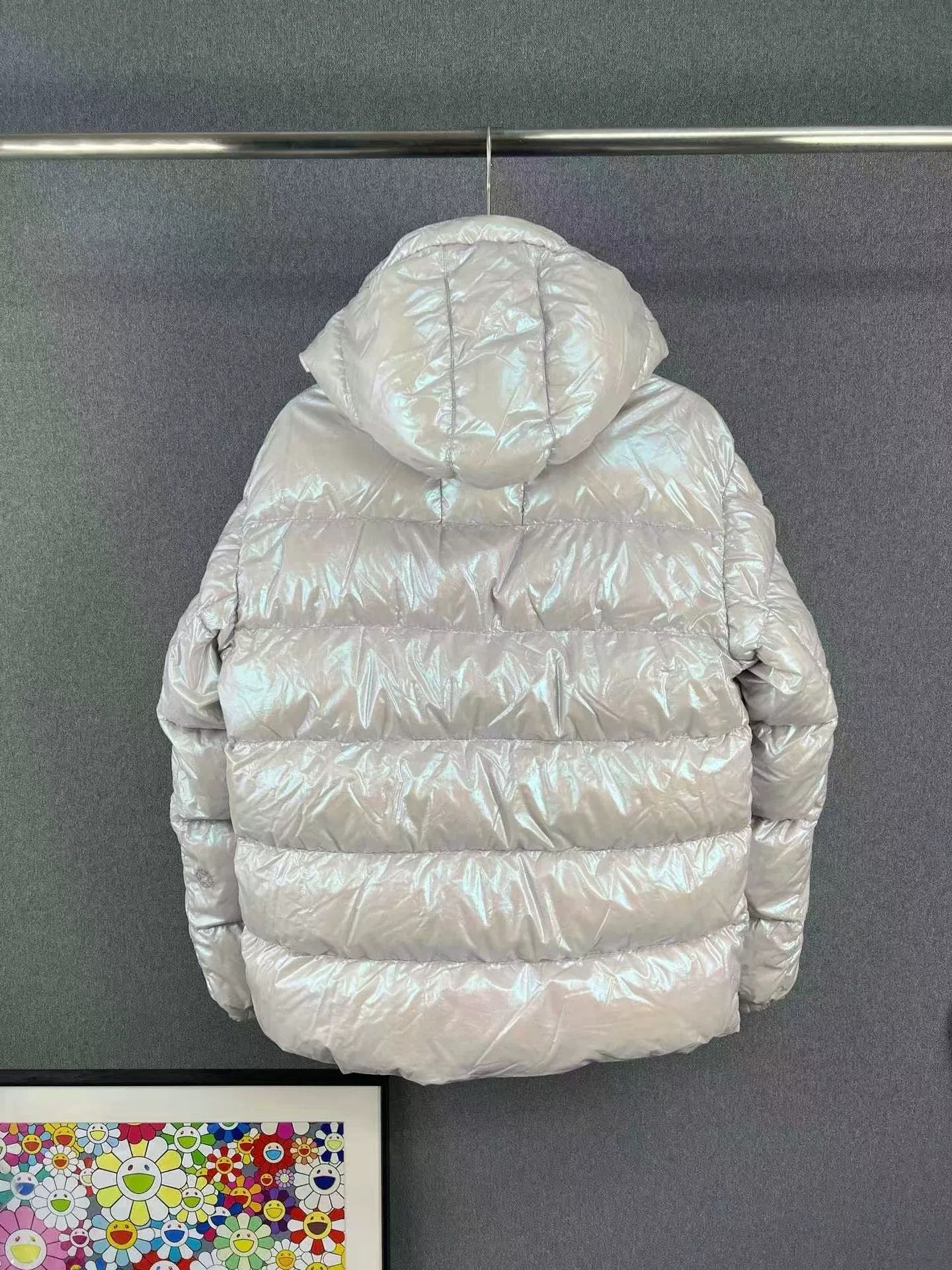 Moncler Moncler x ALYX Iridescent Hooded Down Jacket Size M / US 6-8 / IT 42-44 - 2 Thumbnail