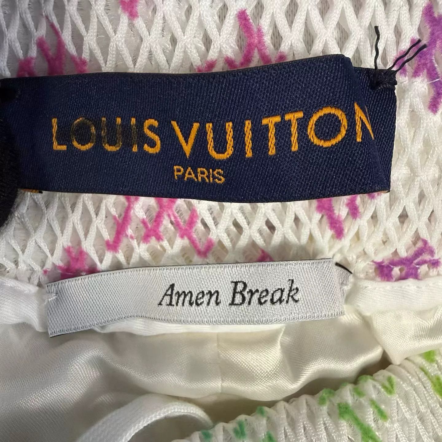Louis Vuitton Louis Vuitton Rainbow Gradient Tulle Shorts Size 40" / US 18 - 3 Thumbnail