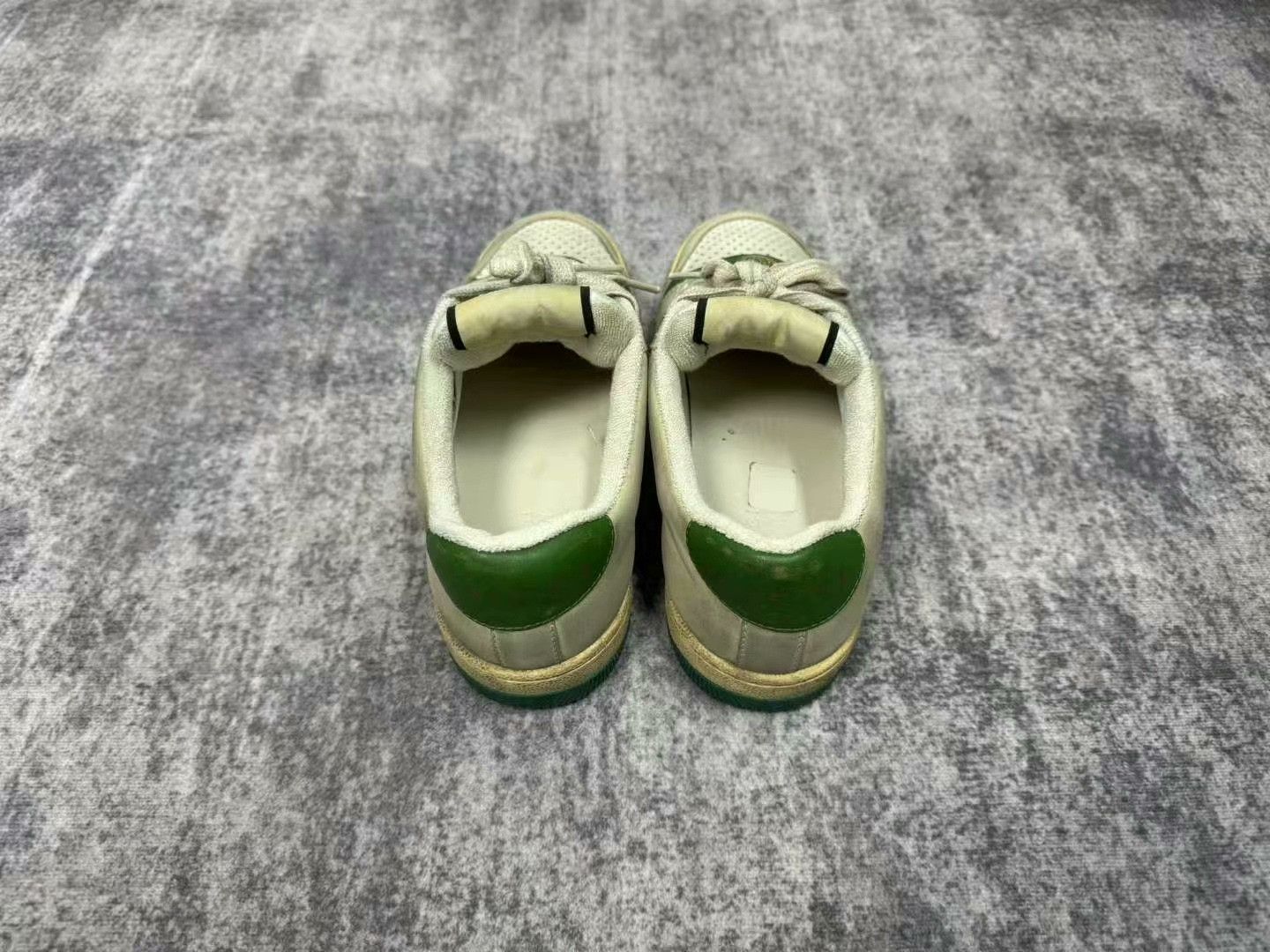 Gucci Gucci Red Green Dirty Sneakers Size US 5.5 / IT 35.5 - 3 Thumbnail