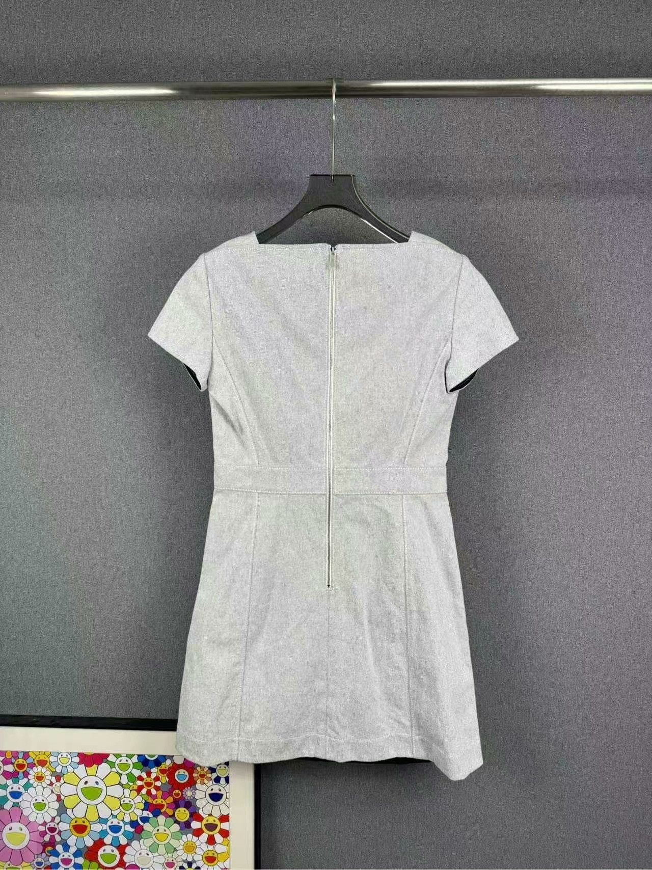 Hermes Hermès Lock Buckle Dress Size S / US 4 / IT 40 - 2 Thumbnail