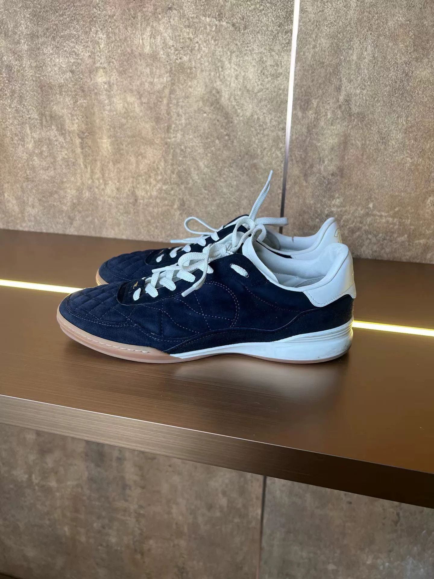 Chanel Chanel Navy German Training Shoes Size US 9 / IT 39 - 6 Thumbnail