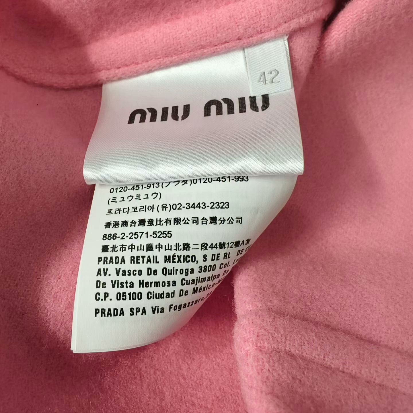 Miu Miu MiuMiu Rose Pink Wool Blazer Size M / US 6-8 / IT 42-44 - 4 Thumbnail