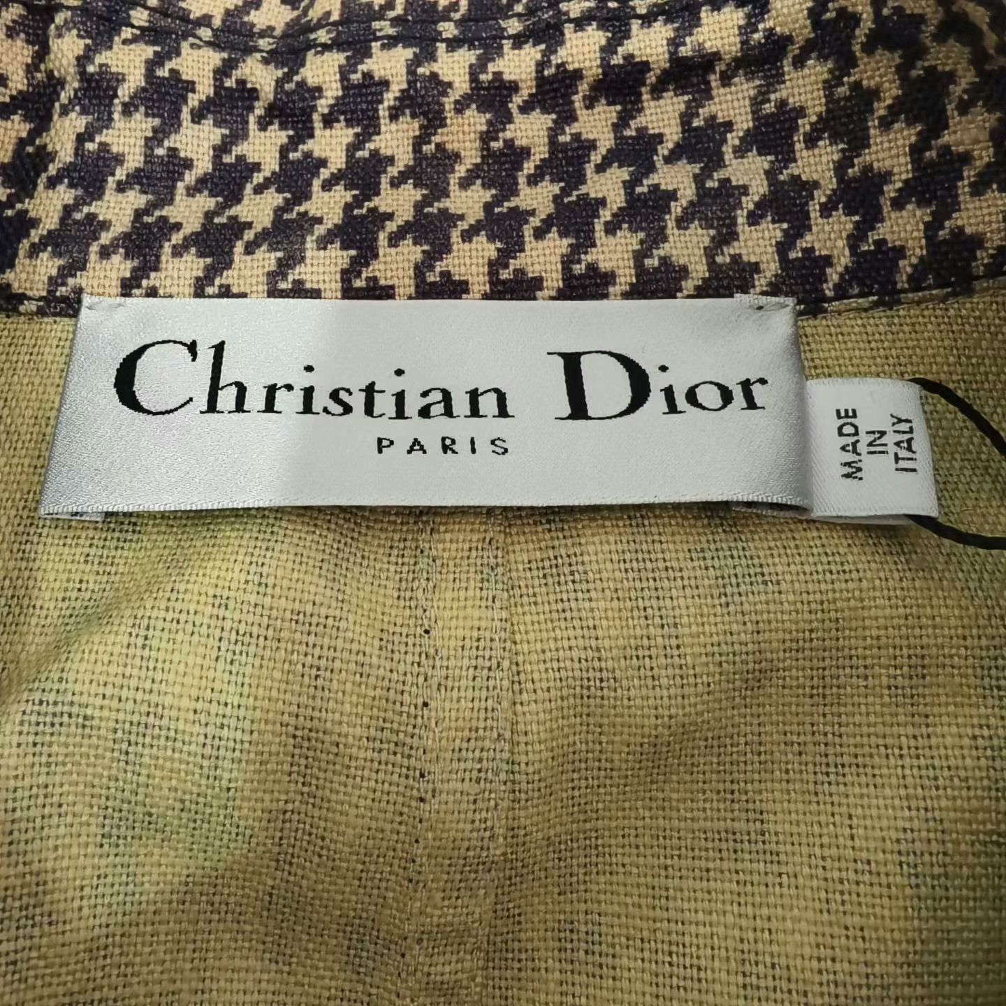 Dior Dior Houndstooth Double-Breasted Blazer Size S / US 4 / IT 40 - 4 Thumbnail